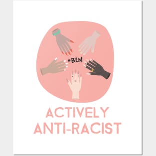 Actively Anti-Racist Posters and Art